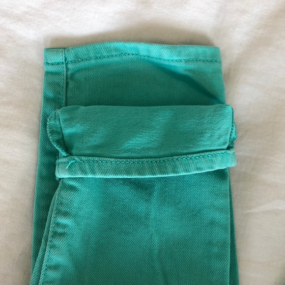 American Eagle Teal Jeans - Picture 7 of 7